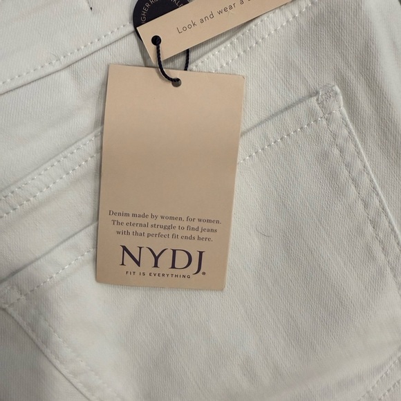 NYDJ Slim Bootcut Ankle Jeans
In Cool Embrace Denim With Frayed Hems SZ 16 - Picture 15 of 15